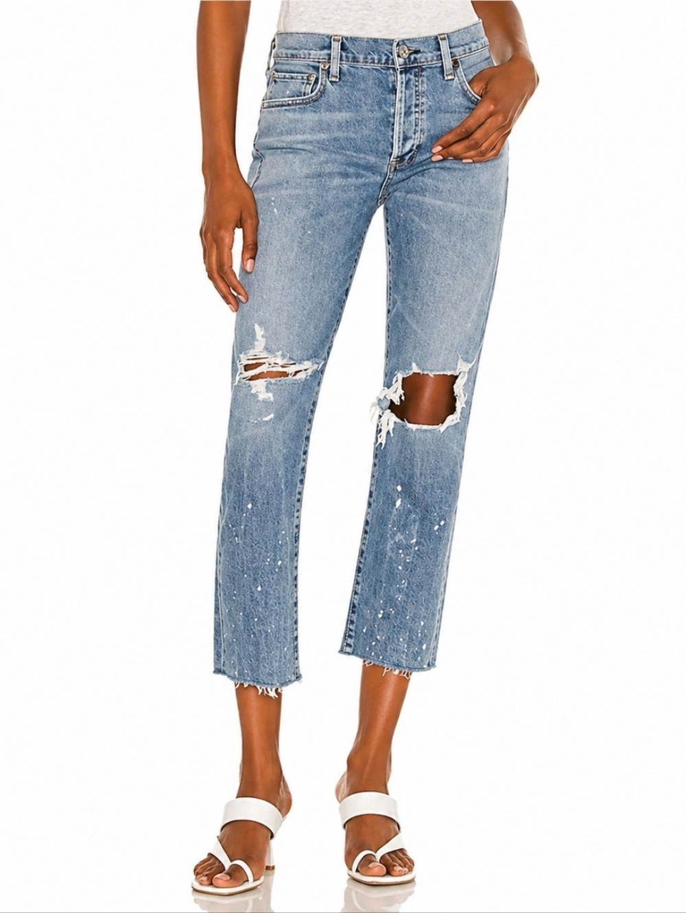 Citizens Of Humanity 25 Revolve Emerson Boyfriend Jean Crop In San Francisco 25